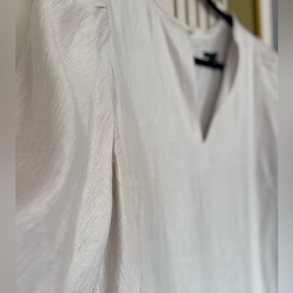 Ann Taylor champagne shift dress - Picture 5 of 6